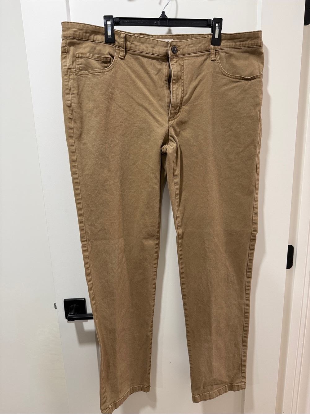 Goodthreads Men’s Slim Fit Pants in Tan - 40W x 36 L